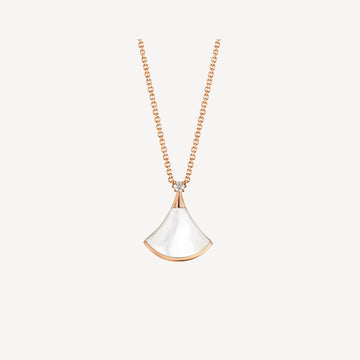 Deki Jewels Divas'Dream Necklace,925 Silver,18k Gold Plated
