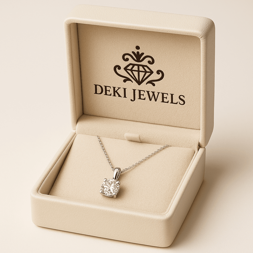 Deki Jewels Signature Diamond Pendant - Deki Jewels