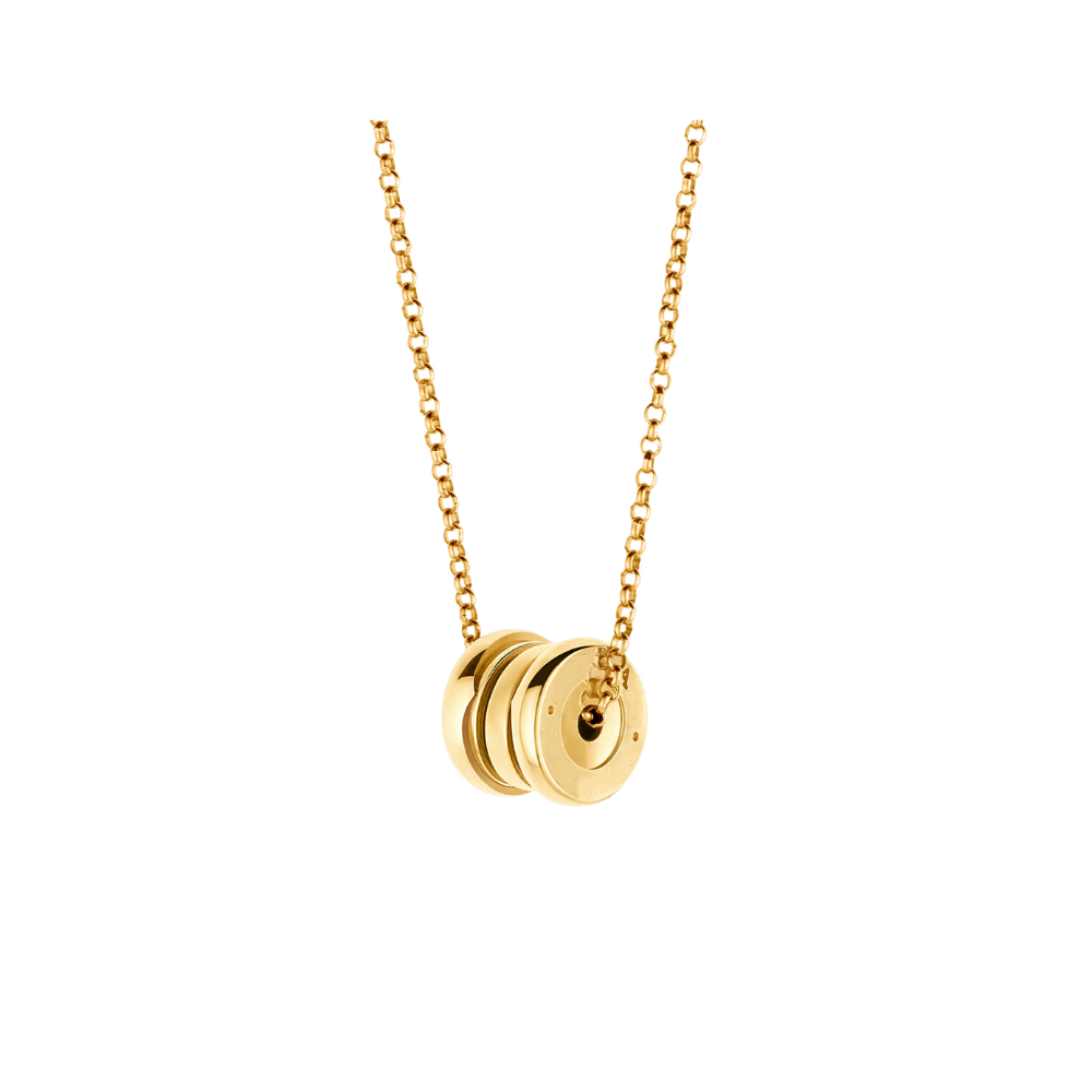 Deki Jewels B.zero1 necklace,925 Silver,18k Gold Plated