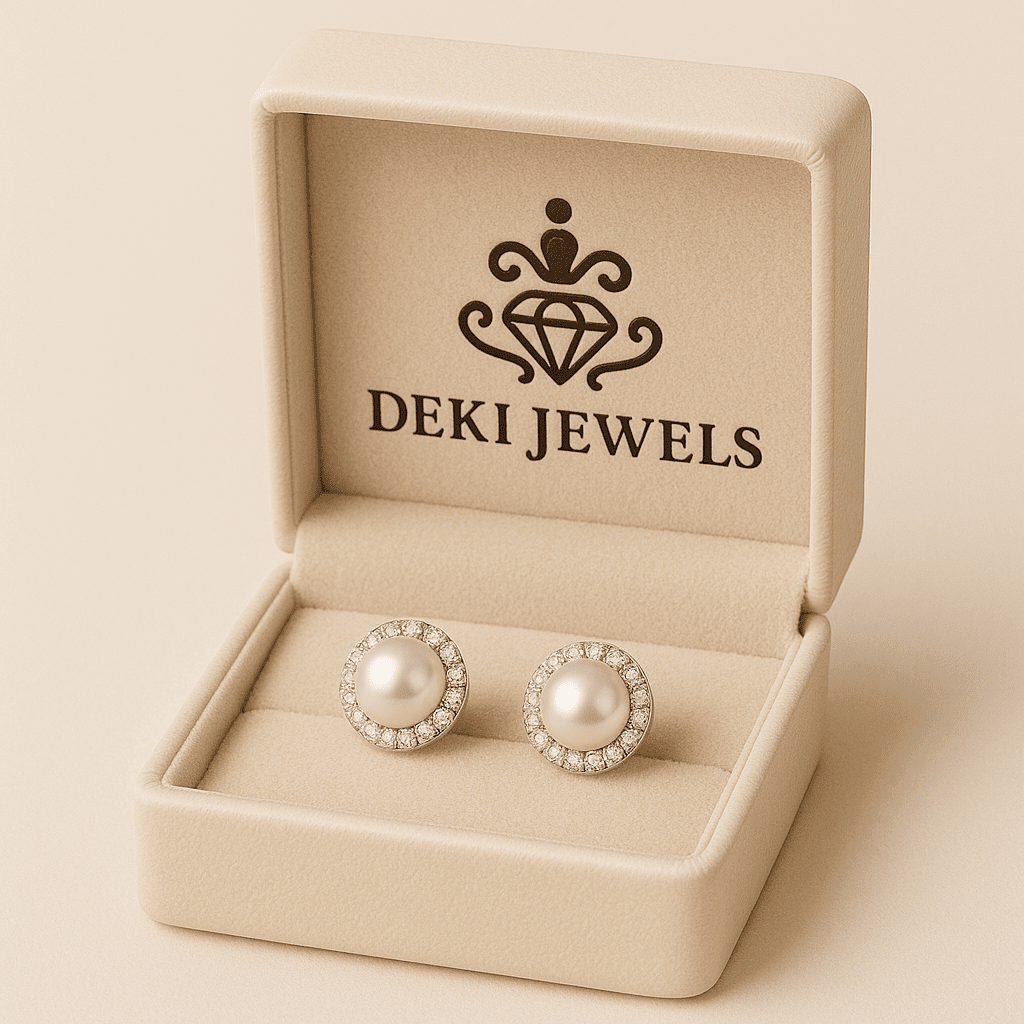 Deki Jewels Celeste Pearl Earrings - Deki Jewels