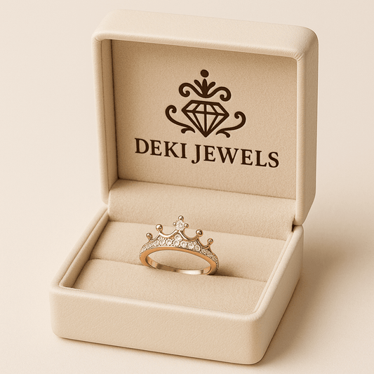 Deki Jewels Royal Crown Ring - Deki Jewels